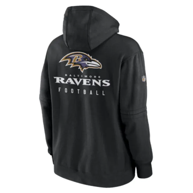 Nike Baltimore Ravens Sideline Club Men's Nike NFL Pullover Hoodie.  Nike.com