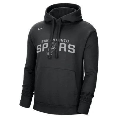 San Antonio Spurs Essential Men's Nike NBA Fleece Pullover Hoodie. Nike.com