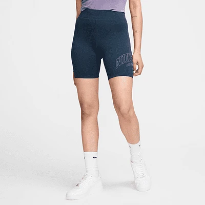 Nike Sportswear Classic Women's High-Waisted 8" Biker Shorts. Nike.com