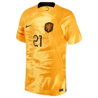 Netherlands National Team 2022/23 Stadium Home (Frenkie de Jong) Men's Nike Dri-FIT Soccer Jersey. Nike.com