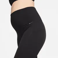 Nike Zenvy (M) Women's Gentle-Support High-Waisted 7/8 Leggings with Pockets (Maternity). Nike.com