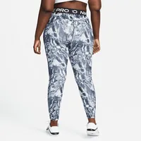 Nike Pro Women's Mid-Rise Allover Print Training Leggings (Plus Size). Nike.com