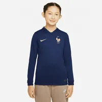 FFF 2022/23 Stadium Home Big Kids' Nike Dri-FIT Long-Sleeve Soccer Jersey. Nike.com