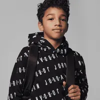 Jordan Essentials Printed Pullover Hoodie Big Kids' Hoodie. Nike.com