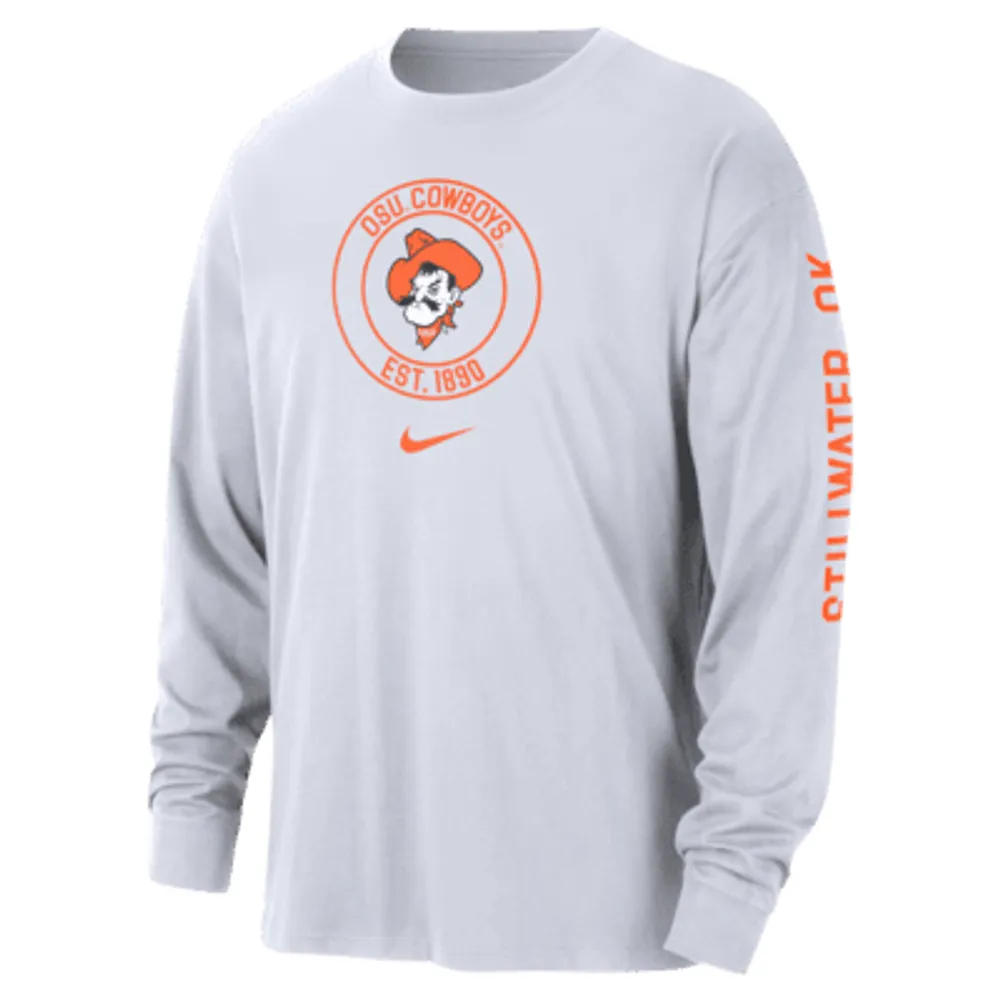 Oklahoma State Max90 Men's Nike College Long-Sleeve T-Shirt. Nike.com