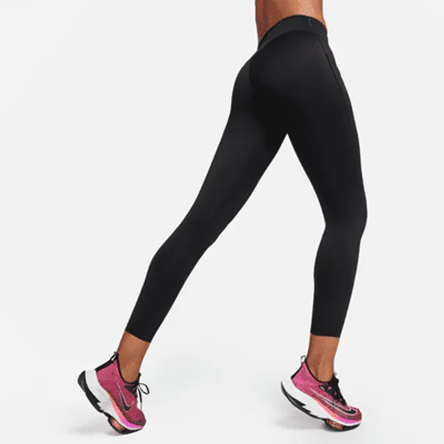 Nike Go Women's Firm-Support Mid-Rise 7/8 Leggings with Pockets. UK