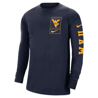 West Virginia Men's Nike College Long-Sleeve T-Shirt. Nike.com