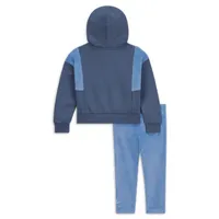 Nike "Home Swoosh Home" Leggings Set Little Kids 2-Piece Hoodie Set. Nike.com