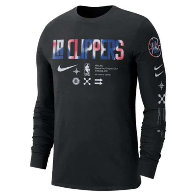 Los Angeles Clippers Nike Short Sleeve Practice T-Shirt - Rush Blue - Mens