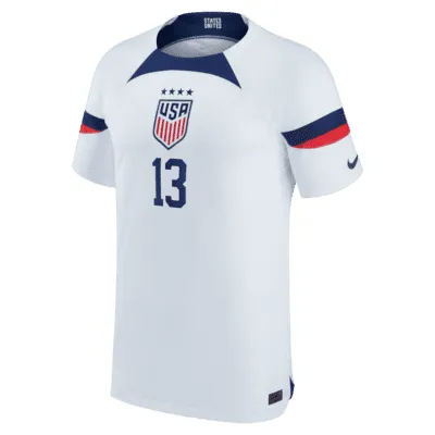 USWNT / Stadium Home (Alex Morgan) Men's Nike Dri-FIT Soccer Jersey. Nike.com