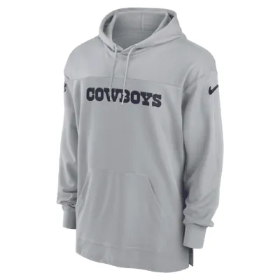 Dallas Cowboys Sideline Club Men's Nike NFL Pullover Hoodie.