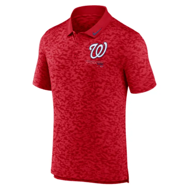 Nike Men's Red Atlanta Braves Next Level Polo Shirt