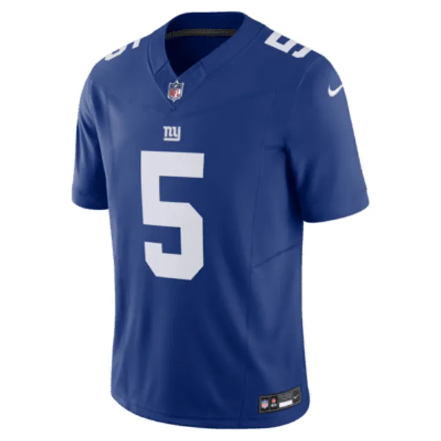 Men's Nike Kayvon Thibodeaux Royal New York Giants Vapor F.U.S.E. Limited Jersey Size: Small