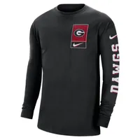 Georgia Men's Nike College Long-Sleeve T-Shirt. Nike.com