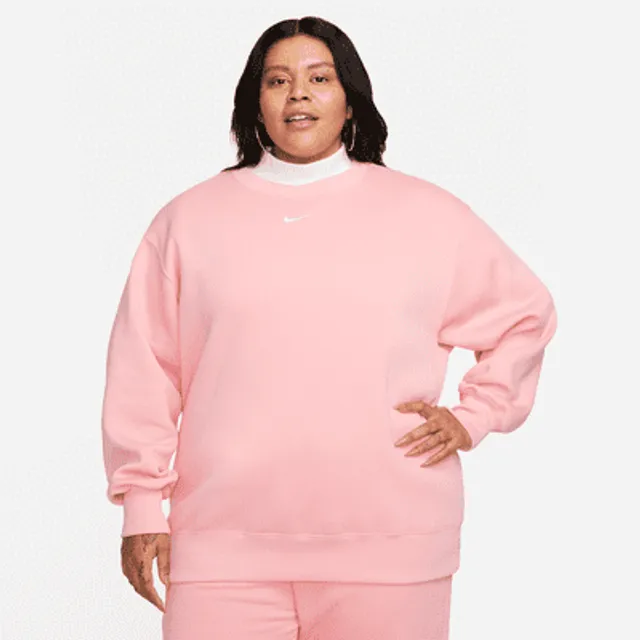 Nike Sportswear Phoenix Fleece Women's Oversized Crew-Neck Sweatshirt (Plus  Size)
