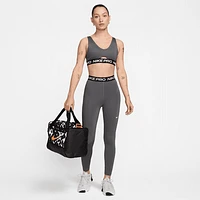 Nike Pro Women's High-Waisted 7/8 Mesh-Paneled Leggings. Nike.com