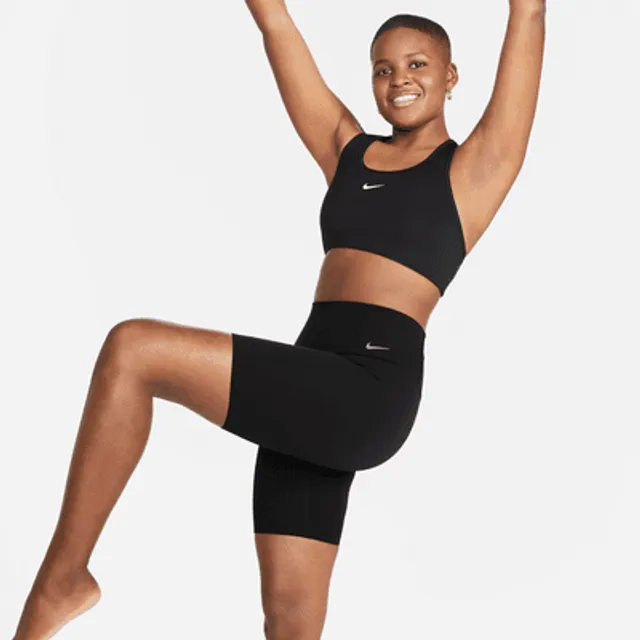 Nike Zenvy (M) Women's Gentle-Support High-Waisted 7/8 Leggings with Pockets  (Maternity). UK