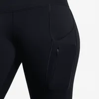 Nike Go Women's Therma-FIT High-Waisted 7/8 Leggings with Pockets. Nike.com