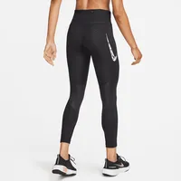 Nike Fast Women's Mid-Rise 7/8 Running Leggings with Pockets. Nike.com