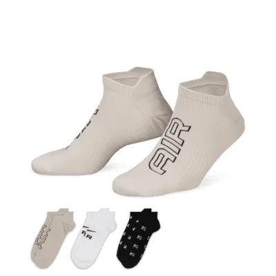 Nike Air Dri-FIT Everyday Plus Lightweight No-Show Socks (3 Pairs). Nike.com