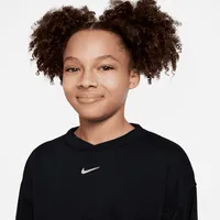 Nike Yoga Dri-FIT Big Kids' (Girls') Pullover Top. Nike.com