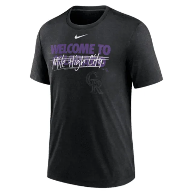 Nike Dri-FIT Game (MLB Colorado Rockies) Men's Long-Sleeve T-Shirt