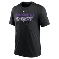 Nike Home Spin (MLB Colorado Rockies) Men's T-Shirt. Nike.com