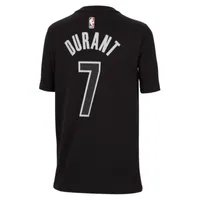 Kevin Durant Brooklyn Nets Statement Edition Big Kids' (Boys') Jordan NBA T-Shirt. Nike.com