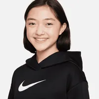 Nike Therma-FIT Big Kids' (Girls') Pullover Hoodie (Extended Size). Nike.com