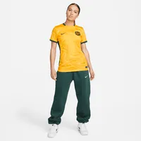 Australia 2023 Stadium Home Women's Nike Dri-FIT Soccer Jersey. Nike.com