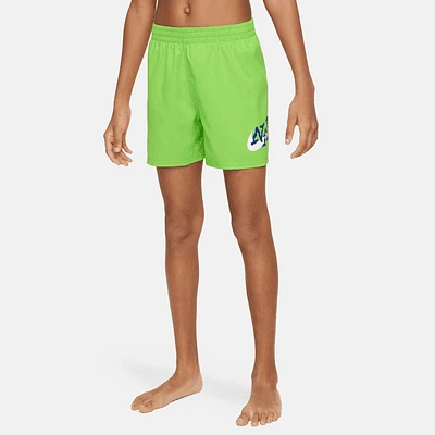 Nike Swim Scribble Big Kids' (Boys') 4" Volley Shorts. Nike.com
