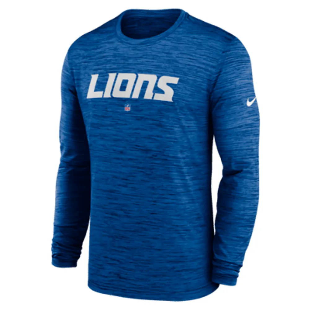 Nike Detroit Lions Dark Gray Heather Long Sleeve T-Shirt