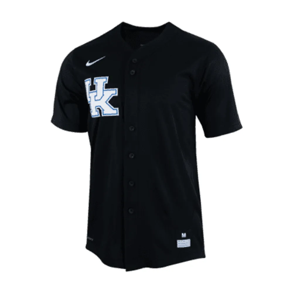 Morehouse Men's Nike College Full-Button Baseball Jersey.
