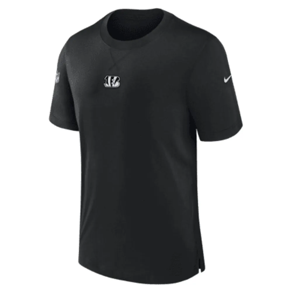 Nike Men's Cincinnati Bengals Sideline Player Black Long Sleeve T