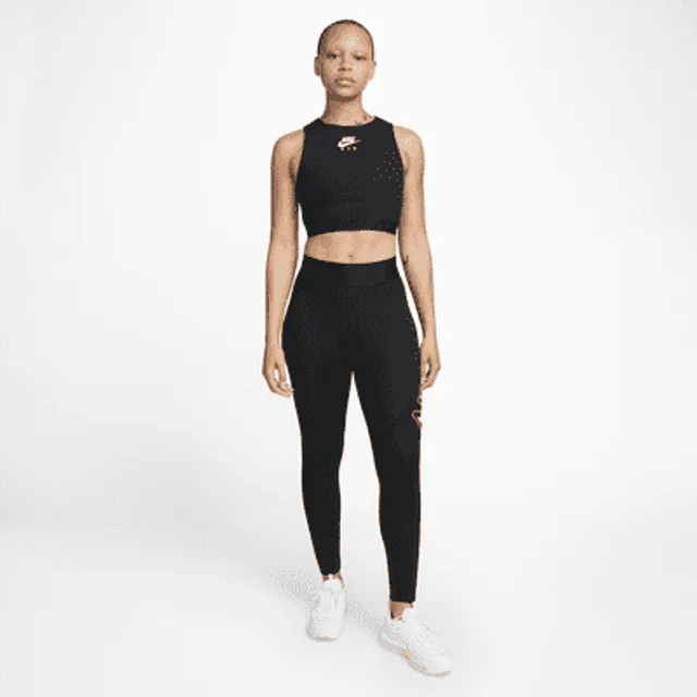 Nike Zenvy Women's Gentle-Support Mid-Rise Full-Length Leggings. UK