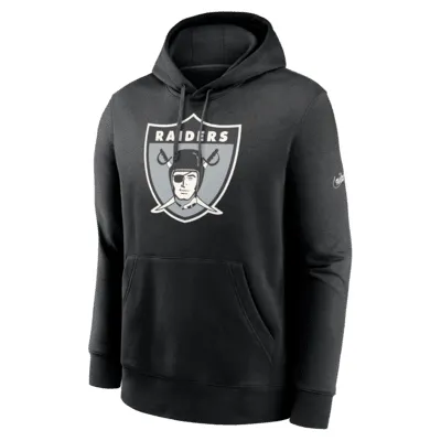 Nike Las Vegas Raiders Crucial Catch Club Men's Nike NFL Pullover Hoodie.  Nike.com