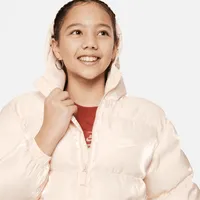Nike Sportswear Therma-FIT Synthetic Fill Big Kids' Loose Hooded Jacket. Nike.com
