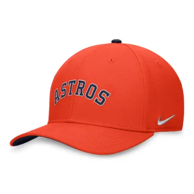 Houston Astros Wordmark Men's Nike Dri-FIT MLB Visor.