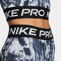 Nike Pro Women's Mid-Rise Allover Print Training Leggings. Nike.com