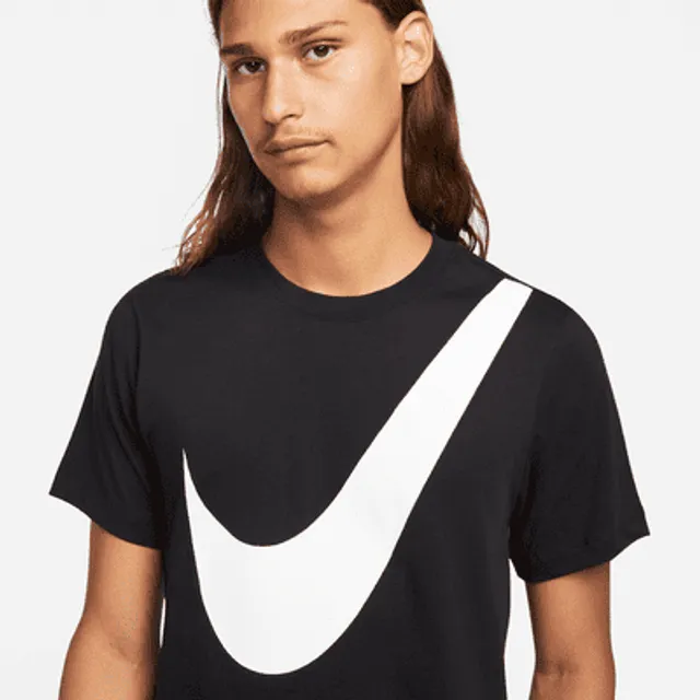 Nike Big Swoosh T-Shirt - Black