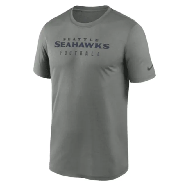 Men's Nike Dallas Cowboys Heather Gray Property Of Legend Performance T- Shirt