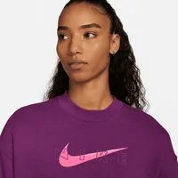 Nike Dri-FIT Get Fit Women's Graphic Training Crew-Neck Sweatshirt. Nike.com