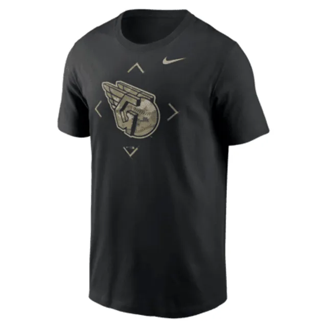 Atlanta Braves Nike Camo Jersey - Navy