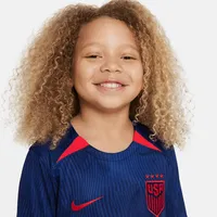 USWNT (4-Star) 2023 Stadium Away Big Kids' Nike Dri-FIT Soccer Jersey. Nike.com