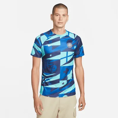 Inter Milan Men's Nike Dri-FIT Pre-Match Soccer Top. Nike.com