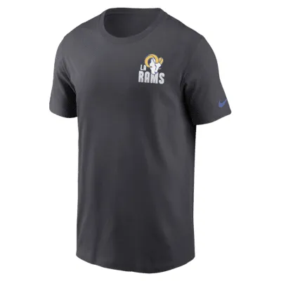 Los Angeles Rams Men's 2XL NFL Shop Official Graphic T-Shirt EUC Dark  Gray