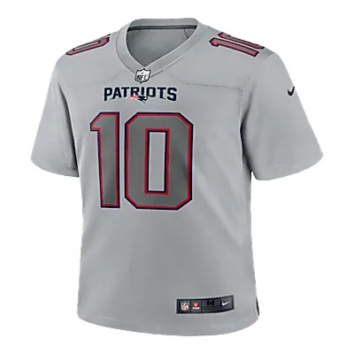 NFL New England Patriots Atmosphere (Mac Jones) Men's Fashion Football Jersey. Nike.com