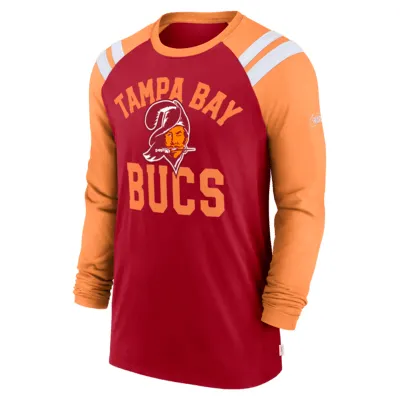 Tampa Bay Buccaneers Classic Arc Fashion Men's Nike NFL Long-Sleeve T-Shirt. Nike.com