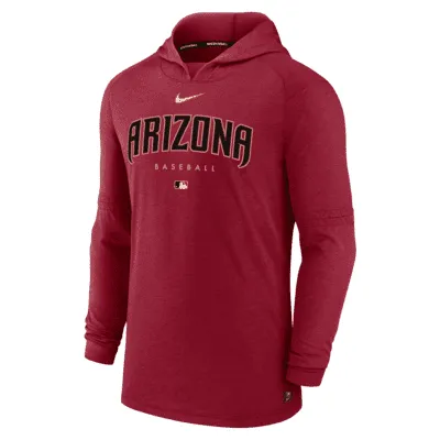 Nike Men's Arizona Cardinals Performance Hooded Long Sleeve T-Shirt - Black - XL Each