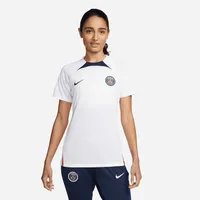 Paris Saint-Germain Strike Women's Nike Dri-FIT Short-Sleeve Soccer Top. Nike.com